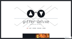 Desktop Screenshot of gafferdeluxe.com