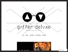 Tablet Screenshot of gafferdeluxe.com